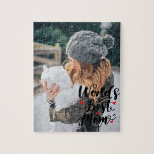 Puzzle Meilleure maman du monde   Photo personnalisée