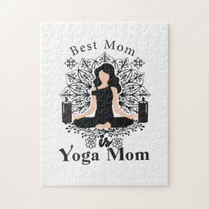 Puzzle meilleure maman est maman yoga
