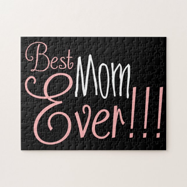 Puzzle Meilleure maman jamais ! ! ! Fête des mères (Horizontal)