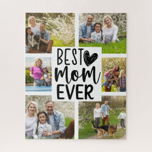 Puzzle Meilleure Maman Jamais Personnalisé Multi Photo Ke
