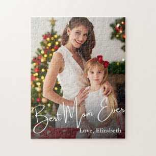 Puzzle Meilleure photo personnalisée jamais vue par maman