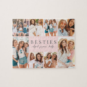 Puzzle Meilleures Amies Rose Photo BFF