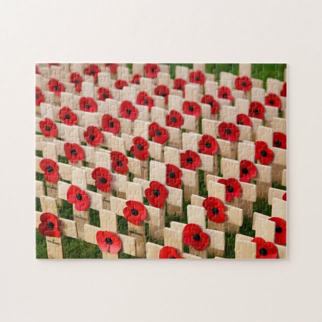 Puzzle Mémorial de la Guerre du Poppy (Horizontal)