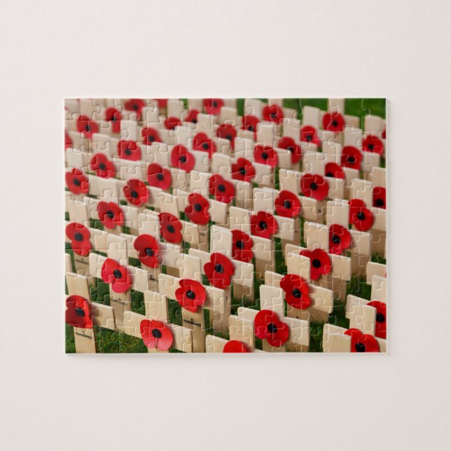 Puzzle Mémorial de la Guerre du Poppy (Horizontal)