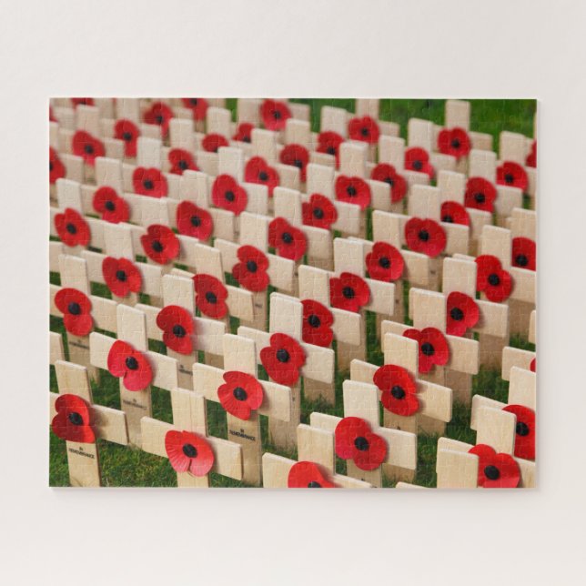 Puzzle Mémorial de la Guerre du Poppy (Horizontal)