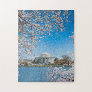 Puzzle Mémorial Jefferson au printemps