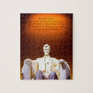 Puzzle Mémorial Lincoln Washington