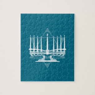 Puzzle Menorah et étoile IV