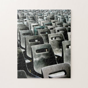 Puzzle Mer des chaises gris