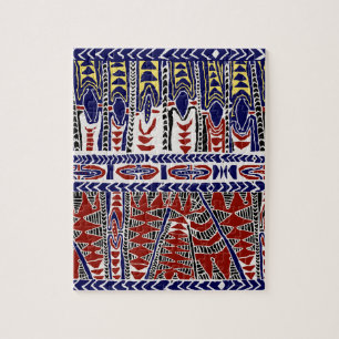 Puzzle Mer du Sud Samoa Batik