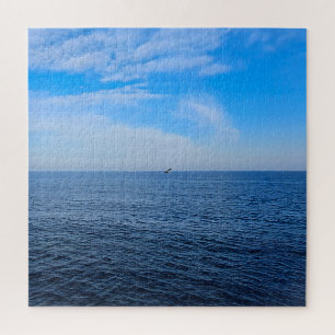 Puzzle Mer Noire calme Roumanie – Impression de ciel bleu