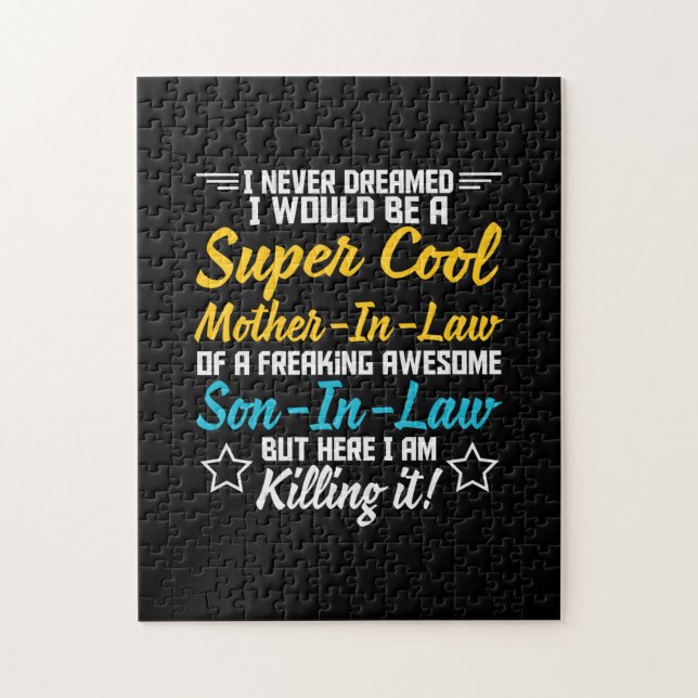 Puzzle Mère Art Super Cool Mère En Droit (Vertical)