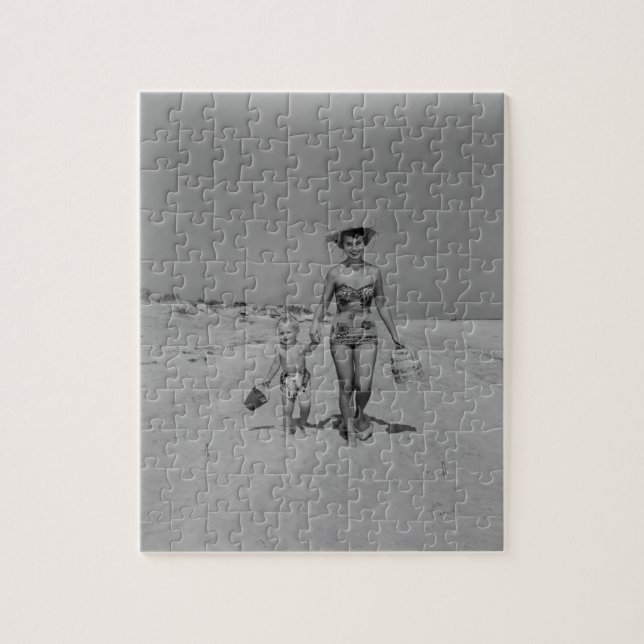 Puzzle Mère et fils (Vertical)