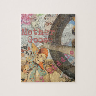 Puzzle Mère Goose Nursery Rhyme Fairy Tale