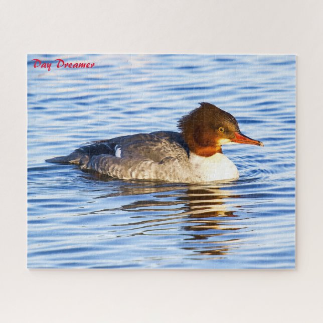Puzzle Merganser Duck (Horizontal)