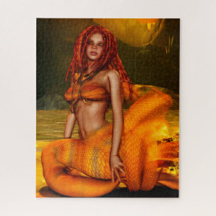 Puzzle Mermaid Series "Coraleen" Imaginaire Art