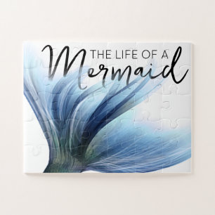 Puzzle #MermaidLife d'une sirène Devis de queue