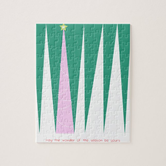 Puzzle Merveilleuse de la saison Arbre de Noël (Vertical)