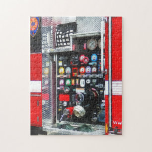 Puzzle Mesures colorées sur le camion de pompiers