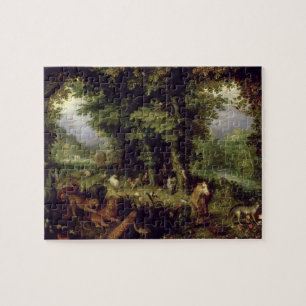 Puzzle Mettez à la terre ou le paradis terrestre, 1607-08