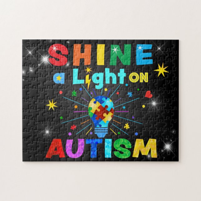 PUZZLE METTRE EN LUMIÈRE AUTISM (Horizontal)