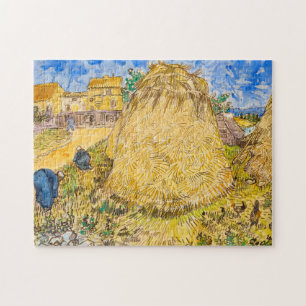 Puzzle Meules de ble, Blé Stations par Vincent van Gogh