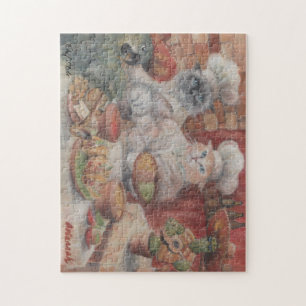 Puzzle mexicain de fiesta d'axe de chef