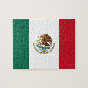 Puzzle Mexican Flag - Flag of Mexico