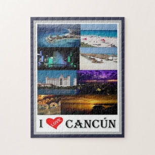 Puzzle Mexique - Cancun I Love -