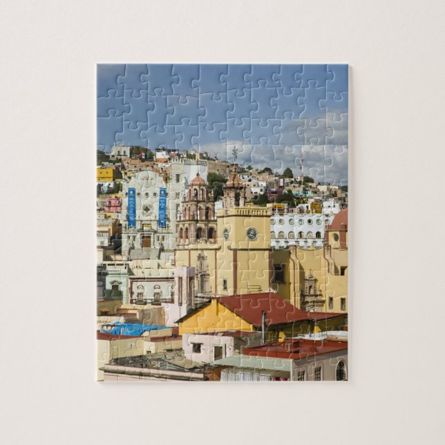 Puzzle Mexique, État de Guanajuato, Guanajuato. Basilique (Vertical)