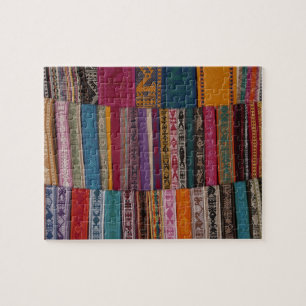 Puzzle Mexique, province d'Oaxaca, Oaxaca, ceintures tiss