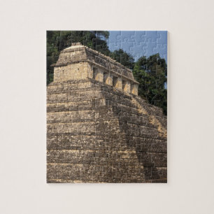 Puzzle Mexique, province du Chiapas, Palenque. Temple de 