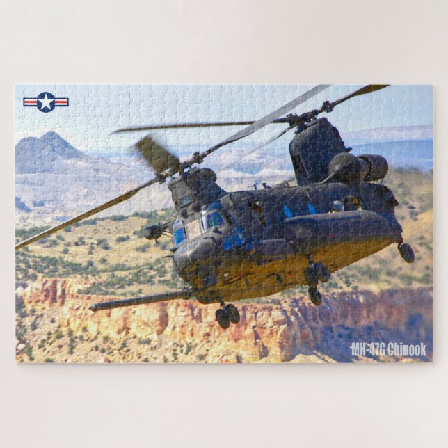 Puzzle MH-47G CHINOOK (20 x 30 POUCES) (Horizontal)