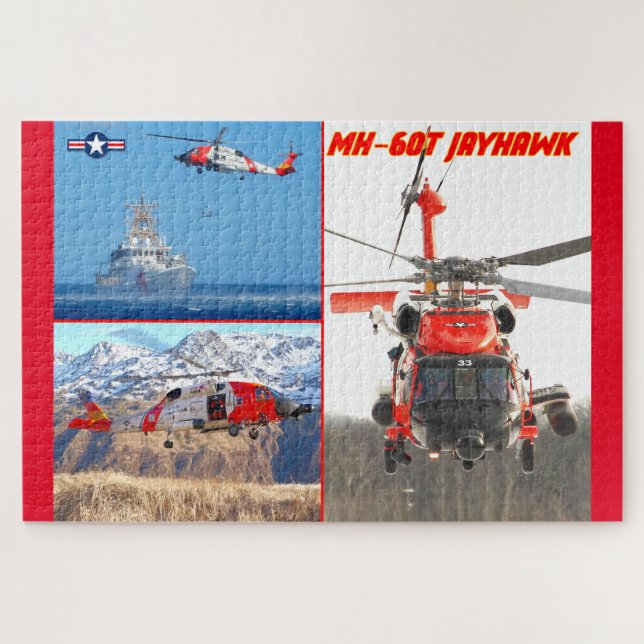 Puzzle MH-60T JAYHAWK (20x30 POUCES) (Horizontal)