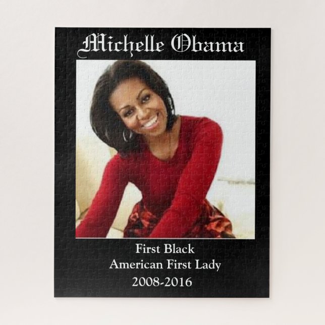 PUZZLE MICHELLE OBAMA PREMIÈRE DAME NOIRE (Vertical)