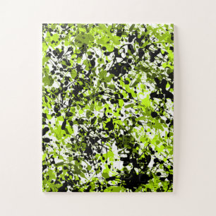 Puzzle Microgreens verts et noirs