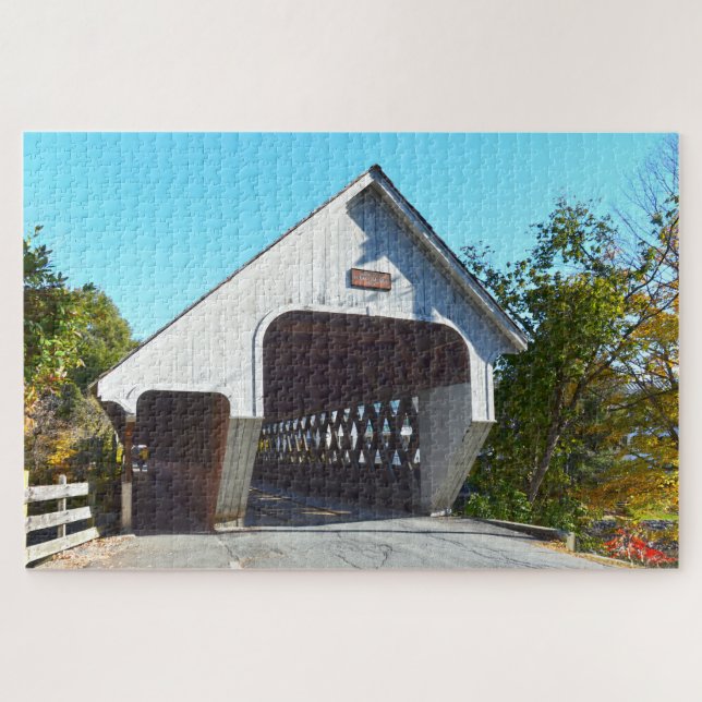 Puzzle Middle Bridge, Woodstock, Vermont (Horizontal)