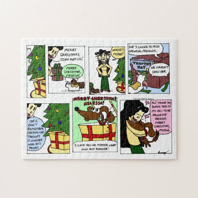 Puzzle "Midge's Christmas Present" (Horizontal)