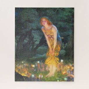 Puzzle Midsummer Eve (1908) par Edward Robert Hughes