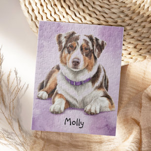 Puzzle Mignon Berger Australien Personnalisé