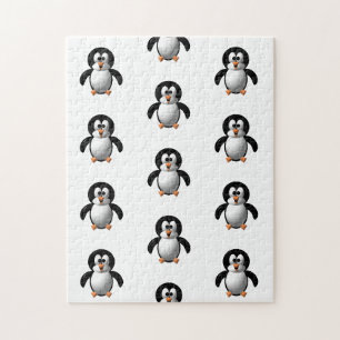 Puzzle Mignon look 3D Perky Pingouin