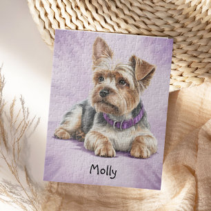 Puzzle Mignon Yorkie Personnalisé