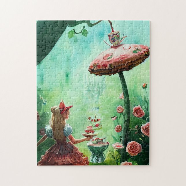 Puzzle Mignonne Inspiré Par Alice Au Pays Des Merveilles (Vertical)