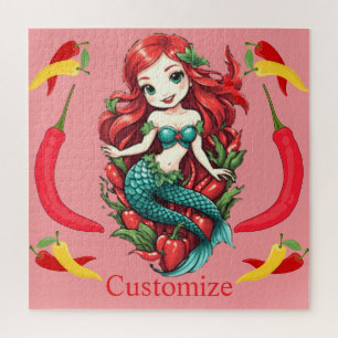 Puzzle Mignonne Sirène à Deux Queues Roux Thunder_Cove