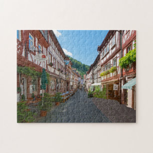 Puzzle Miltenberg Odenwald Bavière Allemagne. Jigsaw Puzz