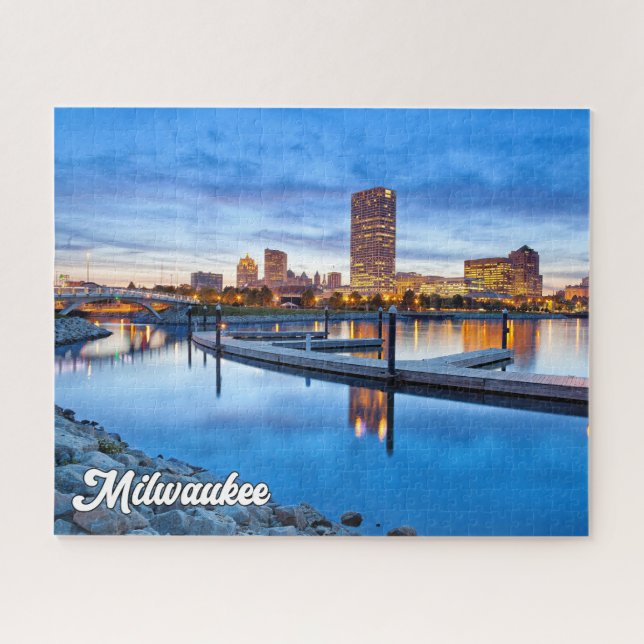 Puzzle Milwaukee, Wisconsin, États-Unis (Horizontal)