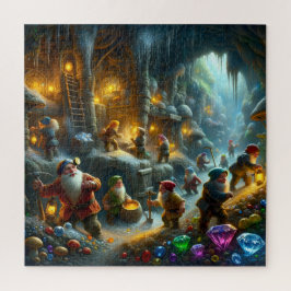 Puzzle Mine de gemmes enchantée des nains