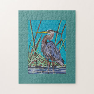 Puzzle Mini Blue Heron
