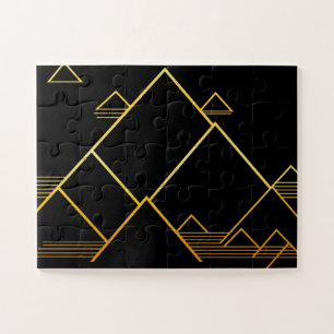 Puzzle Minimalisme du sommet de montagne