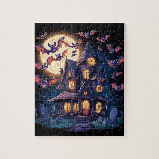 Puzzle Minuit au domaine hanté (Vertical)